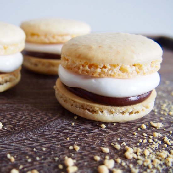 S’mores Macarons