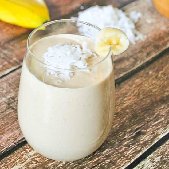 Peanut Butter Coconut Smoothie