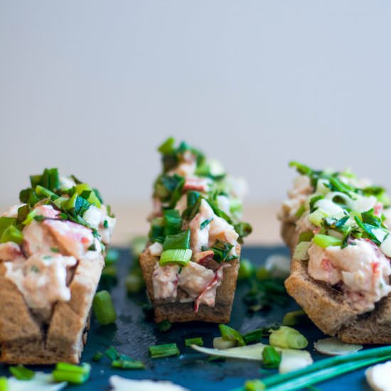 Lobster Rolls Ginger & Scallions