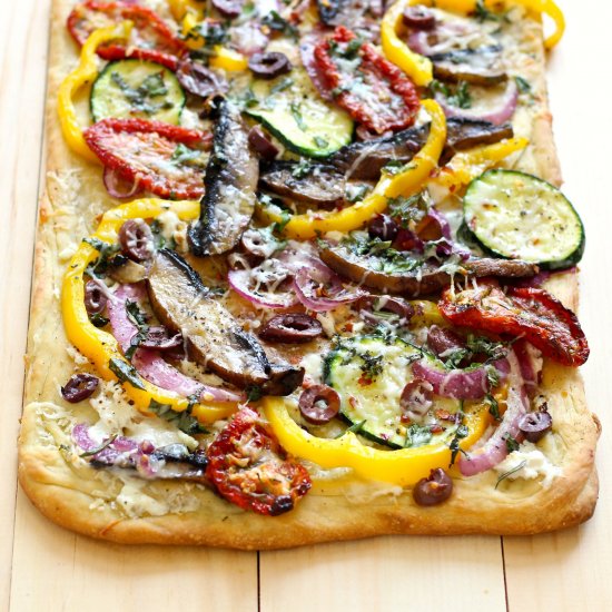 Roasted Vegetable Flatbread