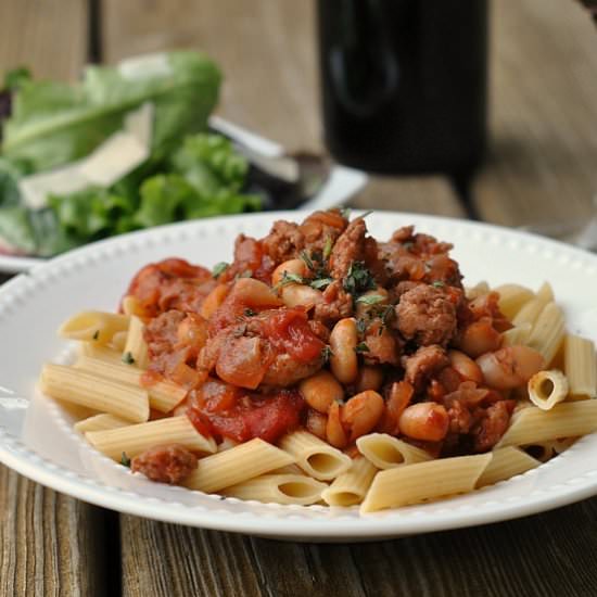 Sausage and Cannellini Ragout