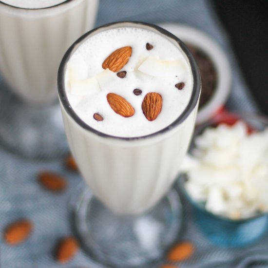 Healthy Almond Joy Milkshake