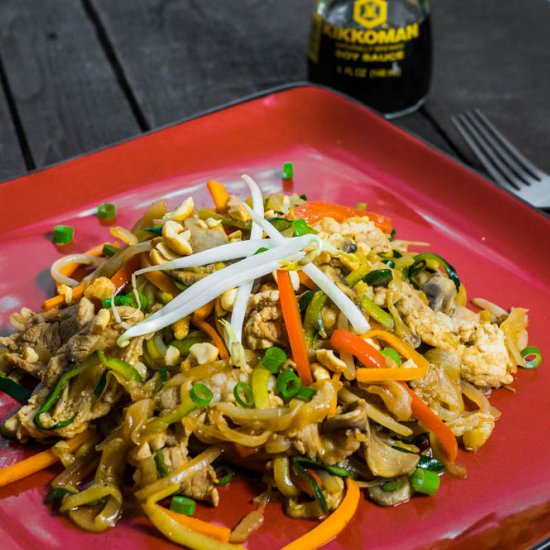 Mongolian Pork Stir Fry