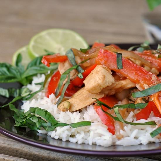 Thai Basil Chicken Stir-Fry