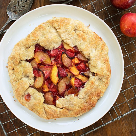 Summer Fruit Galette (V/GF)