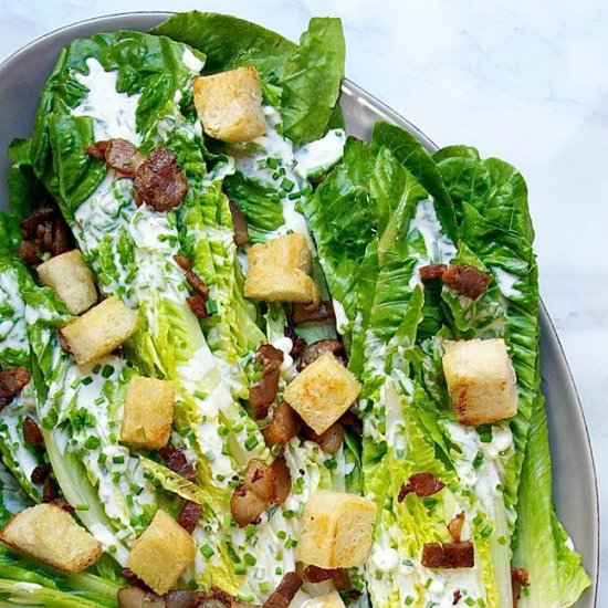 Romain Wedge Salad