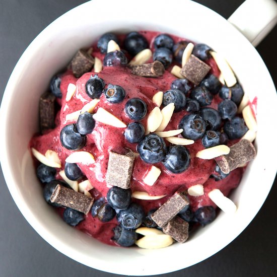 Berry Galore Paleo Ice Cream