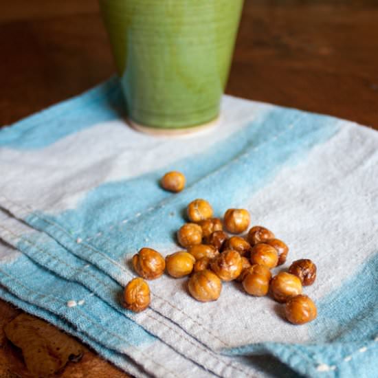 Oven-Roasted Chickpeas