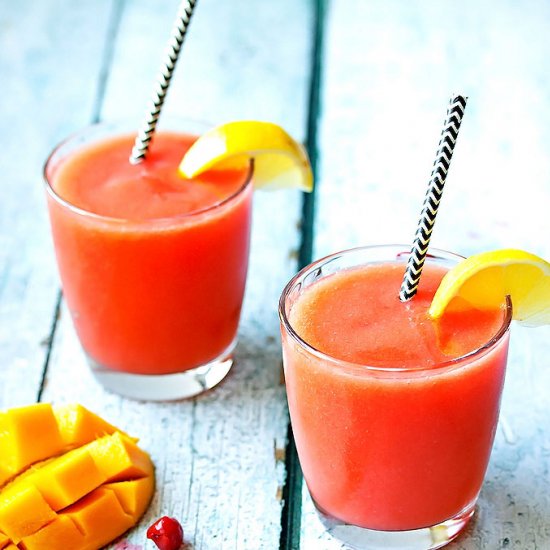 Mango & Cherry Rum Slush