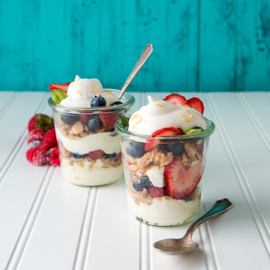 Summer Berry Parfaits