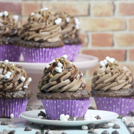 Rocky Road Cupcakes