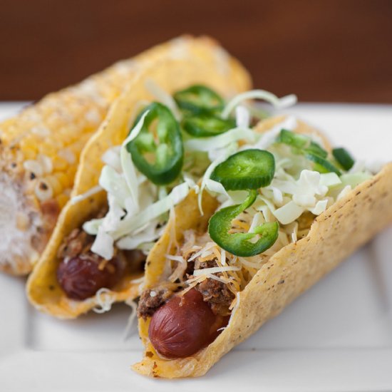 Spicy Taco Dogs