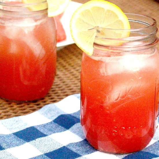 Watermelon Lemonade Cocktail