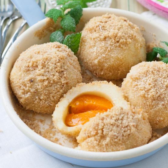 Sweet Apricot Dumplings