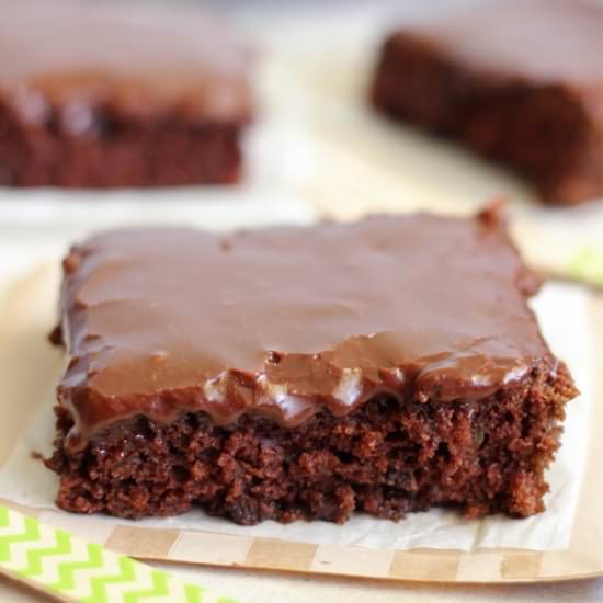 Chocolate Zucchini Sheet Cake