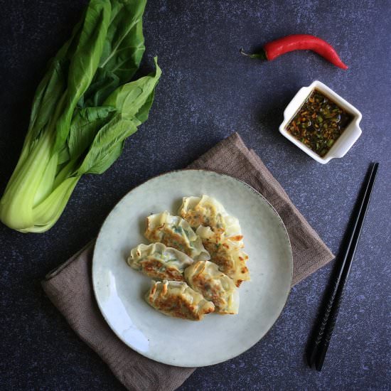 Crab & Bok Choy Gyoza