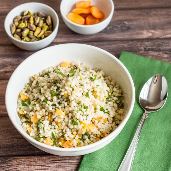 Apricot Pistachio Couscous