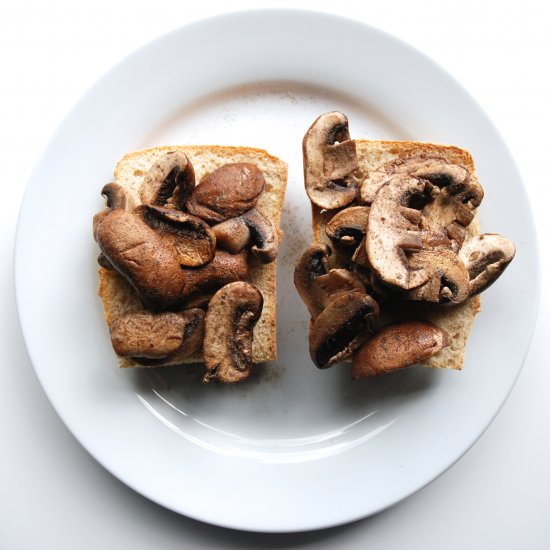 Garlic Mushroom Ciabatta