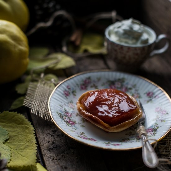 Quince Tarte Tatin