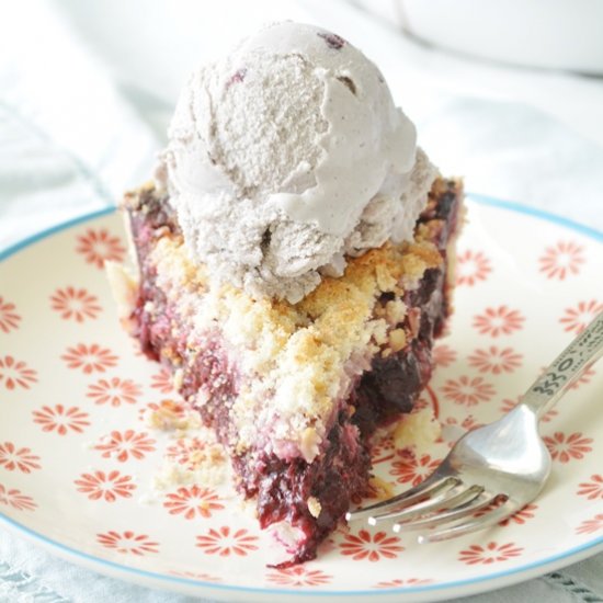 Blackberry Crumb Pie