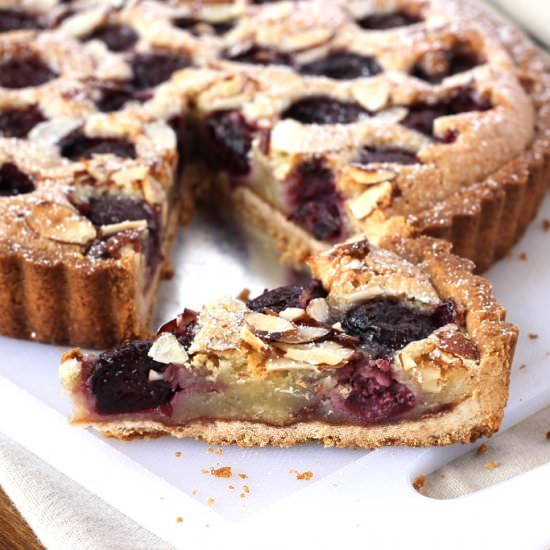 Cherry Almond Tart