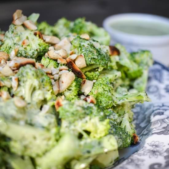 Raw Broccoli Salad