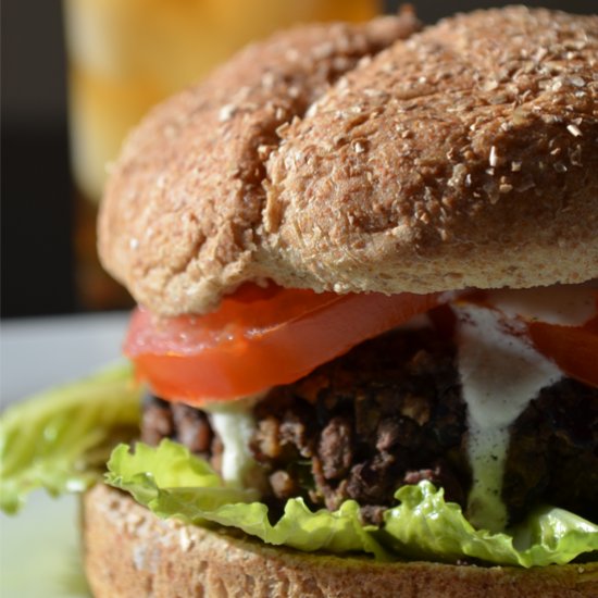 Black Bean Veggie Burger