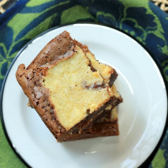 Bailey’s Cheesecake Brownies