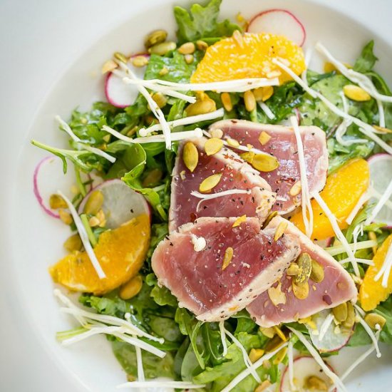 Seared Ahi Tuna Salad