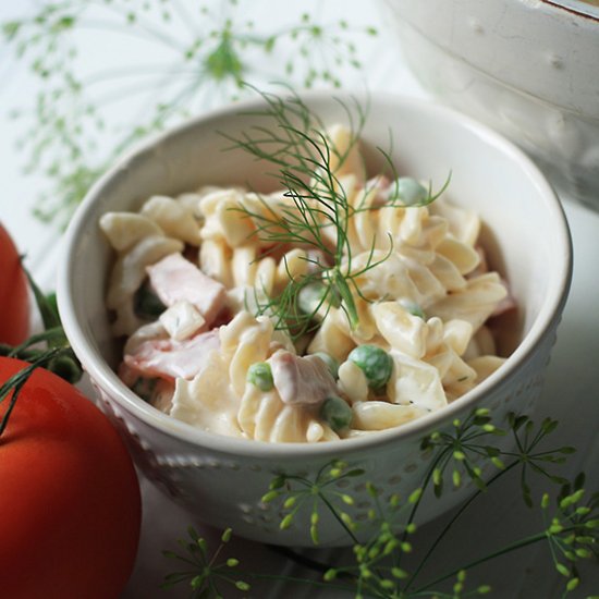 Ham and Dill Pasta Salad