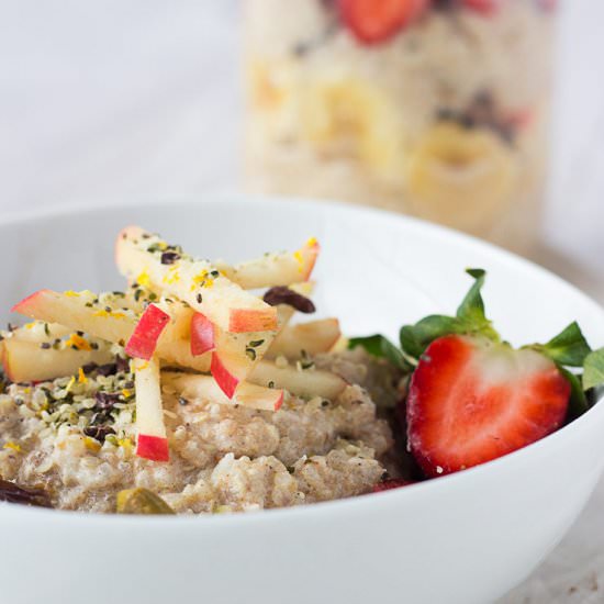 Overnight Quinoa Bircher