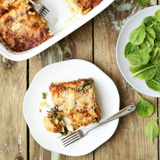 Vegetarian Keto Lasagna