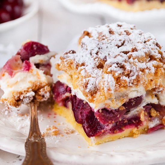 Cherry layer cake