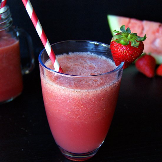 Watermelon Strawberry Fizz