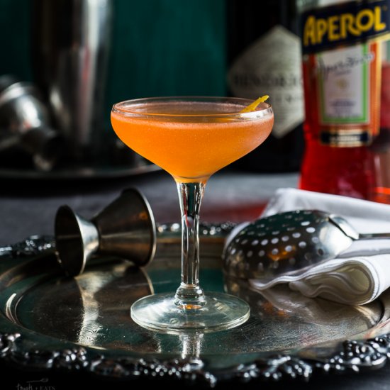 Aperol and Gin Cocktail