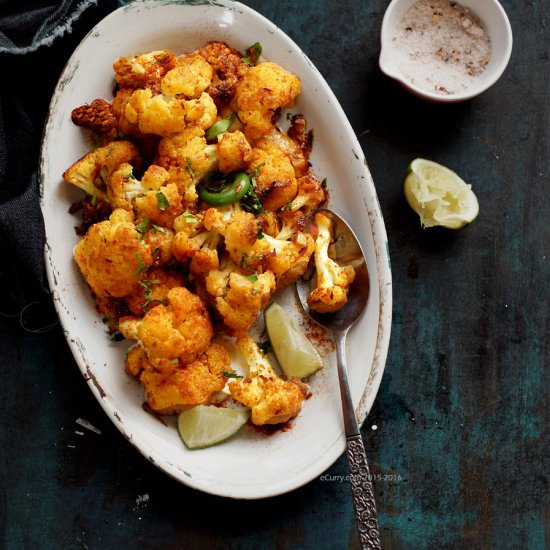 Garlic Cauliflower: Lehsuni Gobi