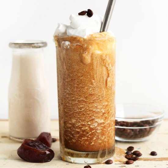 Vegan Caramel Frappuccino