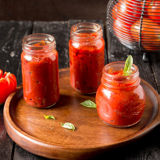 Homemade Tomato Paste