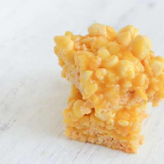 Hawaiian Rice Krispie Treats