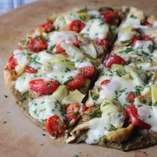 Chicken Pesto Pizza