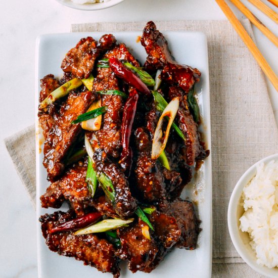 MONGOLIAN BEEF