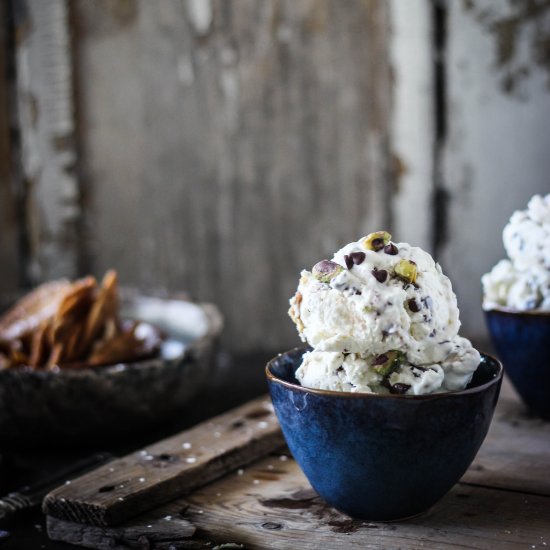 No Churn Cannoli Ice Cream