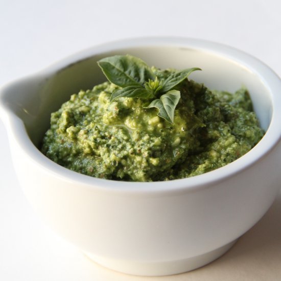 Spinach Basil Pesto