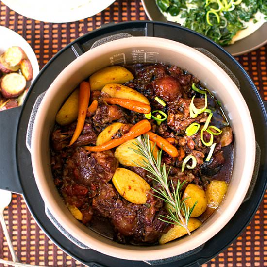 Oxtail in a Pressure Cooker