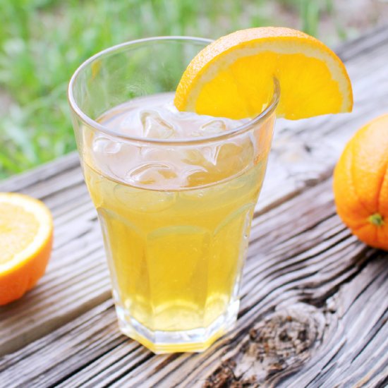 Sweet Orange Iced Tea