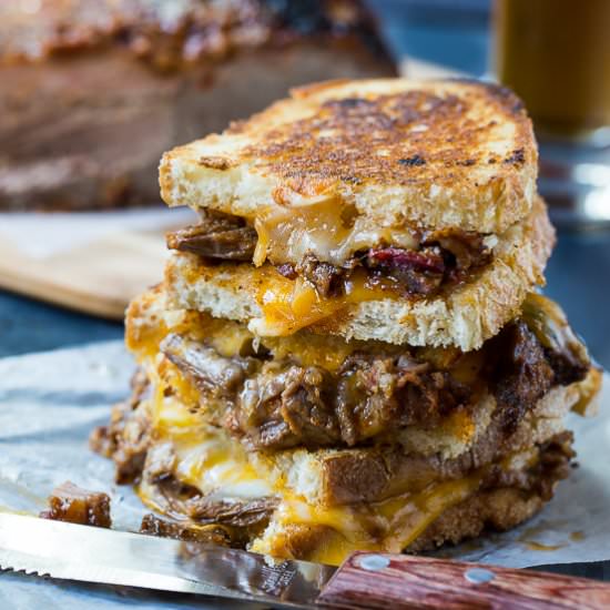 Brisket Grilled Cheese