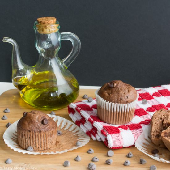 Chocolate & Olive Oil Muffins