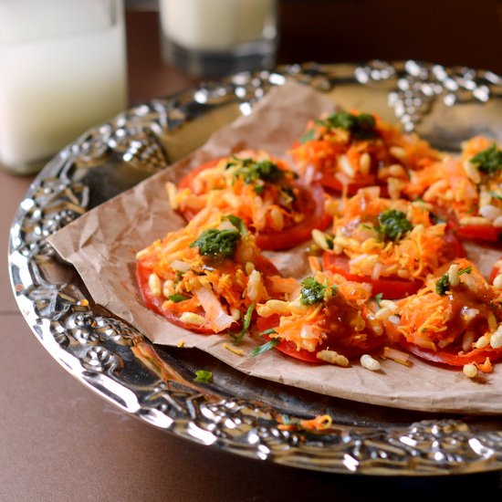 Skinny Tomato Canapes