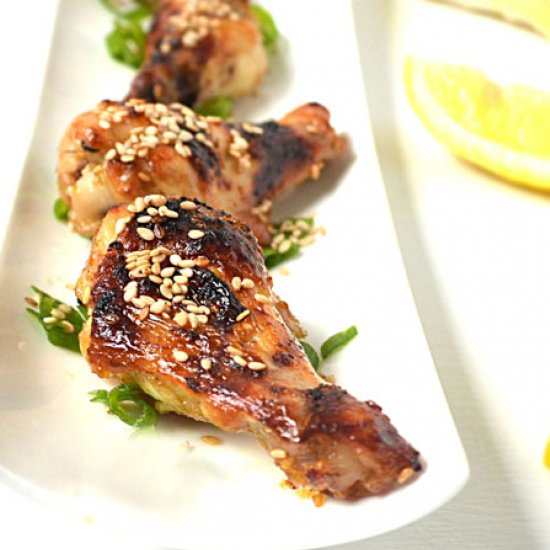 Lemon Soy Sesame Wings