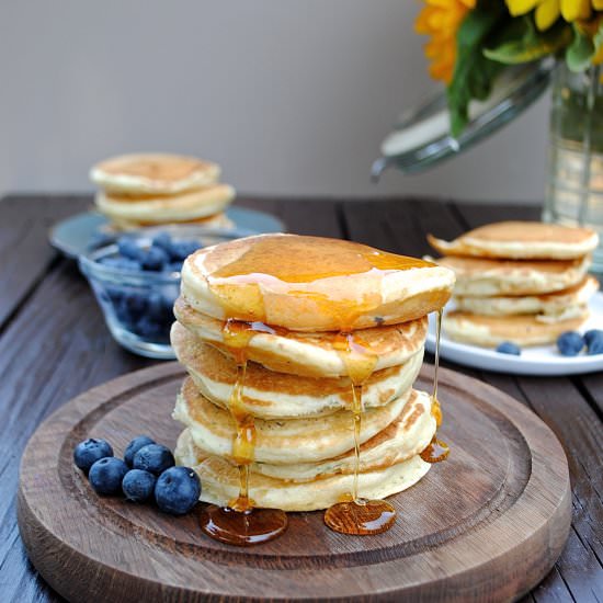 Blueberry Buttermilk Pancakes